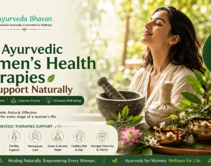 How Ayurvedic Women’s Health Therapies Can Support Naturally