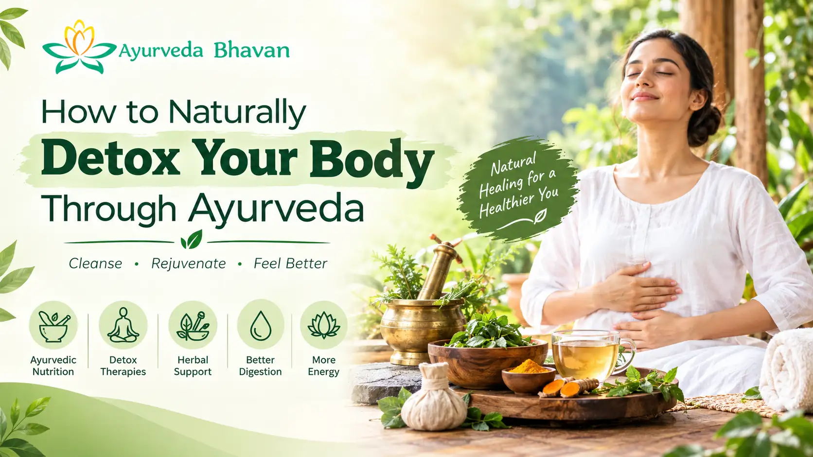 How to Naturally Detox Your Body Through Ayurveda