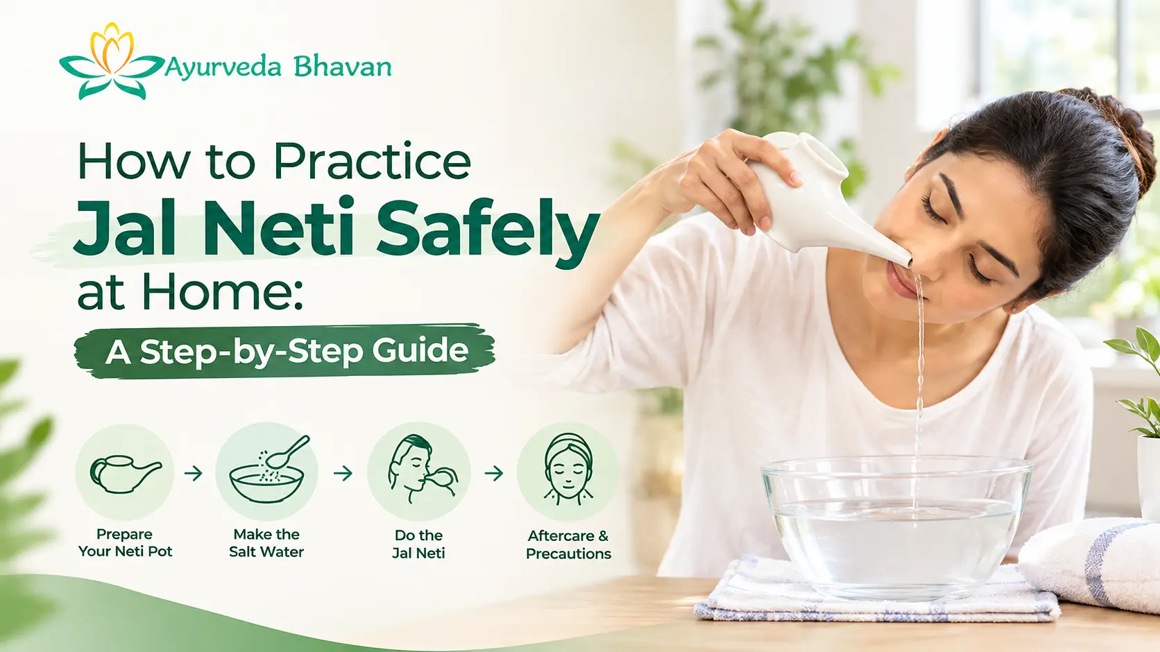 How to Practice Jal Neti Safely at Home: A Step-by-Step Guide